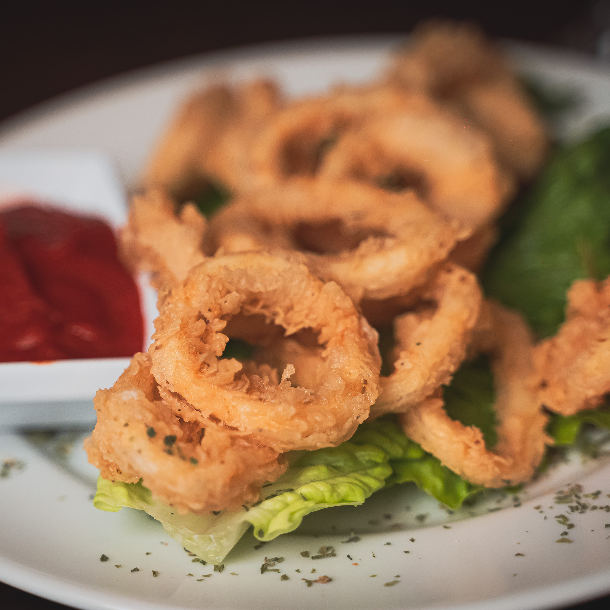 Arranged Food and Objects