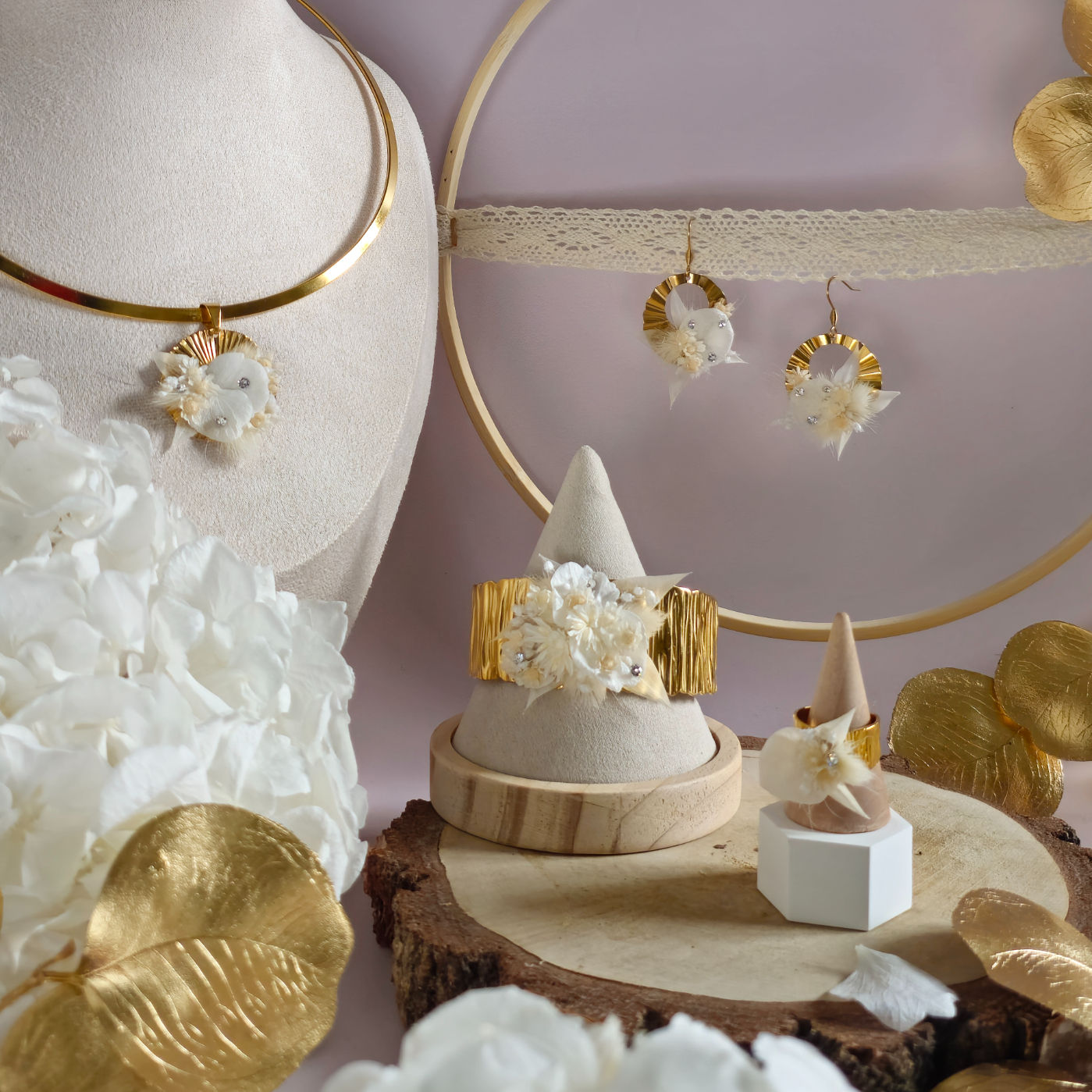 Parure Ora et ses déclinaisons de couleurs