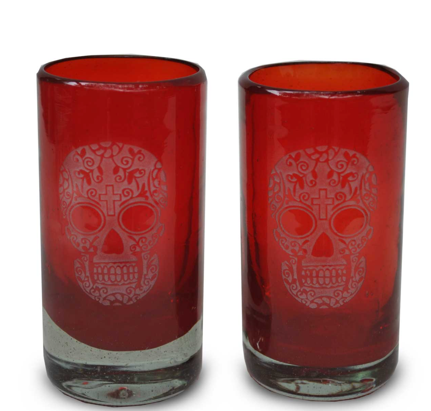 Tequilero rojo calaca