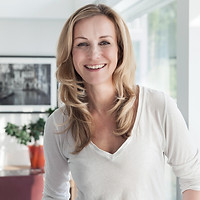 Blond Smiling Woman