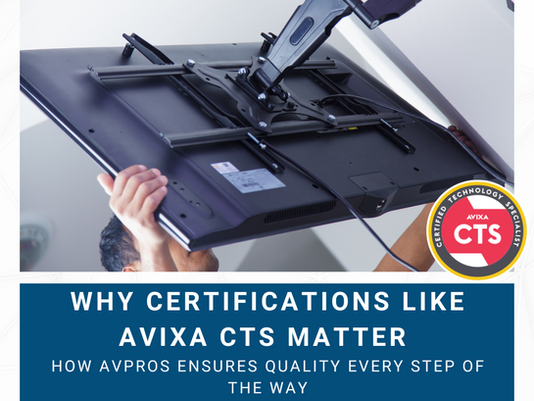AVIXA CTS certification