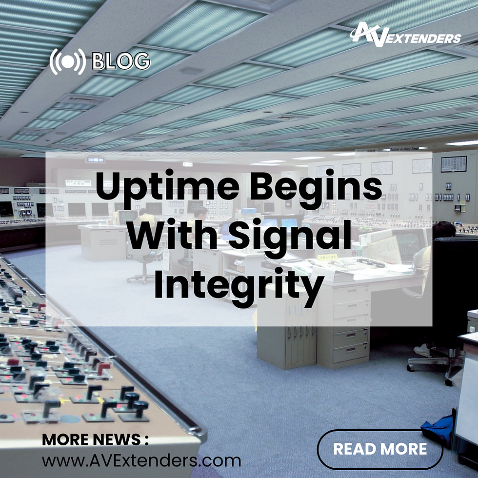 AV Extenders signal integrity blog