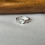 Thumbnail: 'Winter Sprigs' 18K White Gold Ring with Cabochon and Diamonds (HK13/US6)