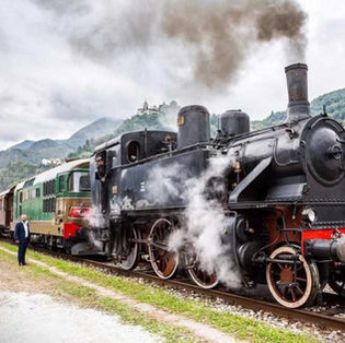 Treno storico Varallo e Sacro Monte