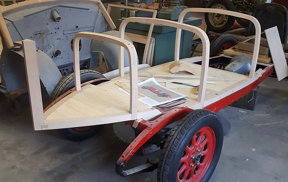 Fiat 501 Spitzheck 1924 / Stellmacherei Pfützner