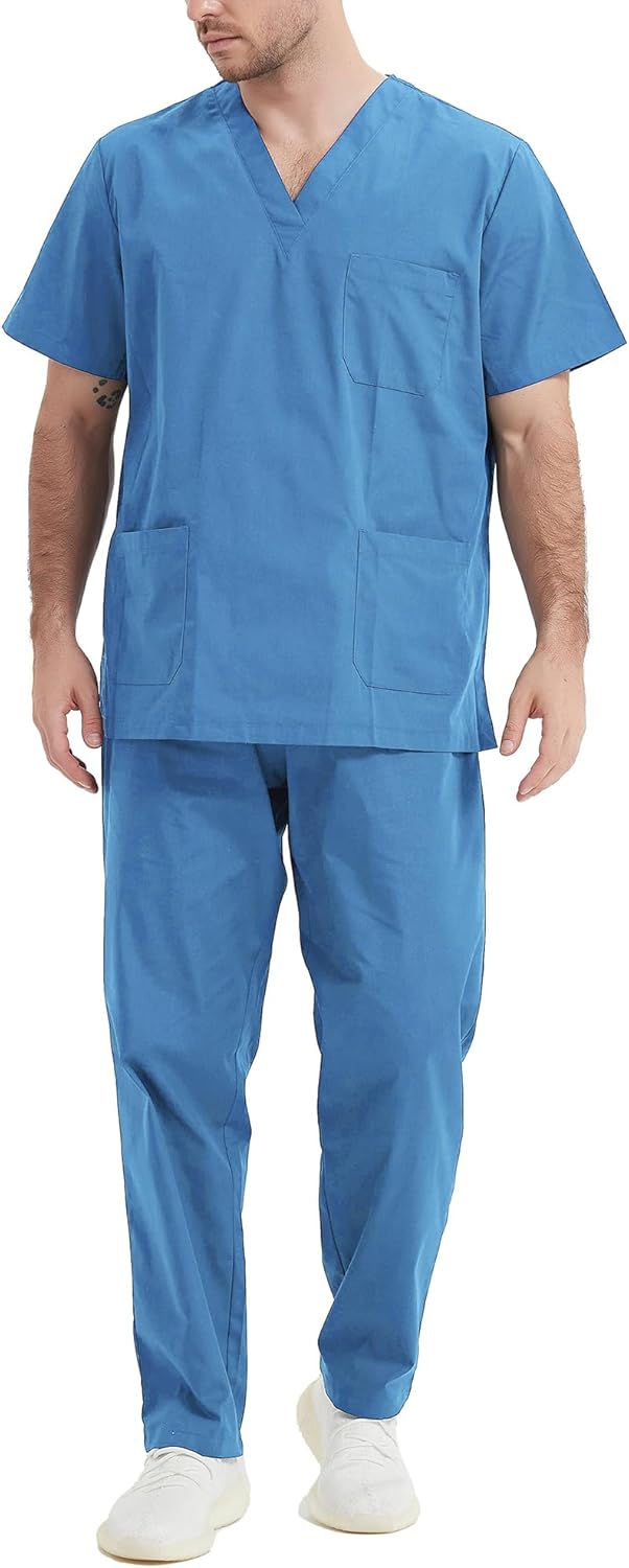 Miniatura: MISEMIYA - Uniformi Unisex Set Camice – Uniforme Medica con Maglia e Pantalon