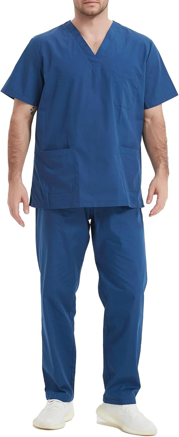 Miniatura: MISEMIYA - Uniformi Unisex Set Camice – Uniforme Medica con Maglia e Pantalon