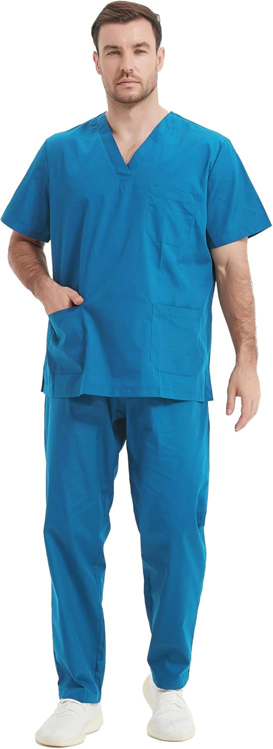 Miniatura: MISEMIYA - Uniformi Unisex Set Camice – Uniforme Medica con Maglia e Pantalon