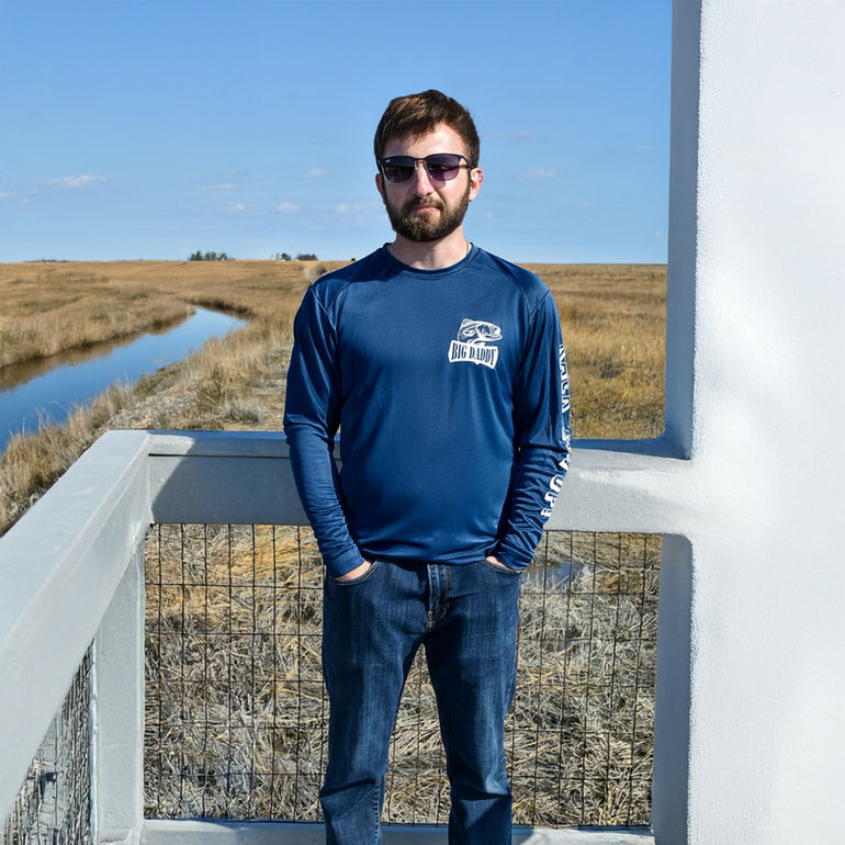 Blue UPF Long Sleeve
