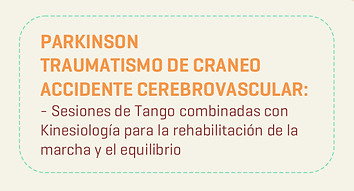 Tangoterapia Traumatismo de Craneo Accidente Cerebrovascular