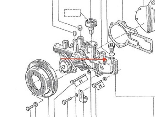 Thumbnail: Renault 5 Turbo 1 / Turbo 2 Water Pump Temperature Sensor (7700644702)