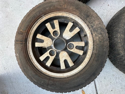 Thumbnail: Renault R5 / LeCar Aluminum Wheels And Tires