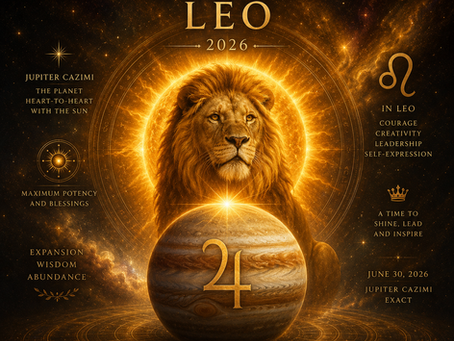 Jupiter Cazimi in Leo 2026: The Astrology of Burning Away What's Small
