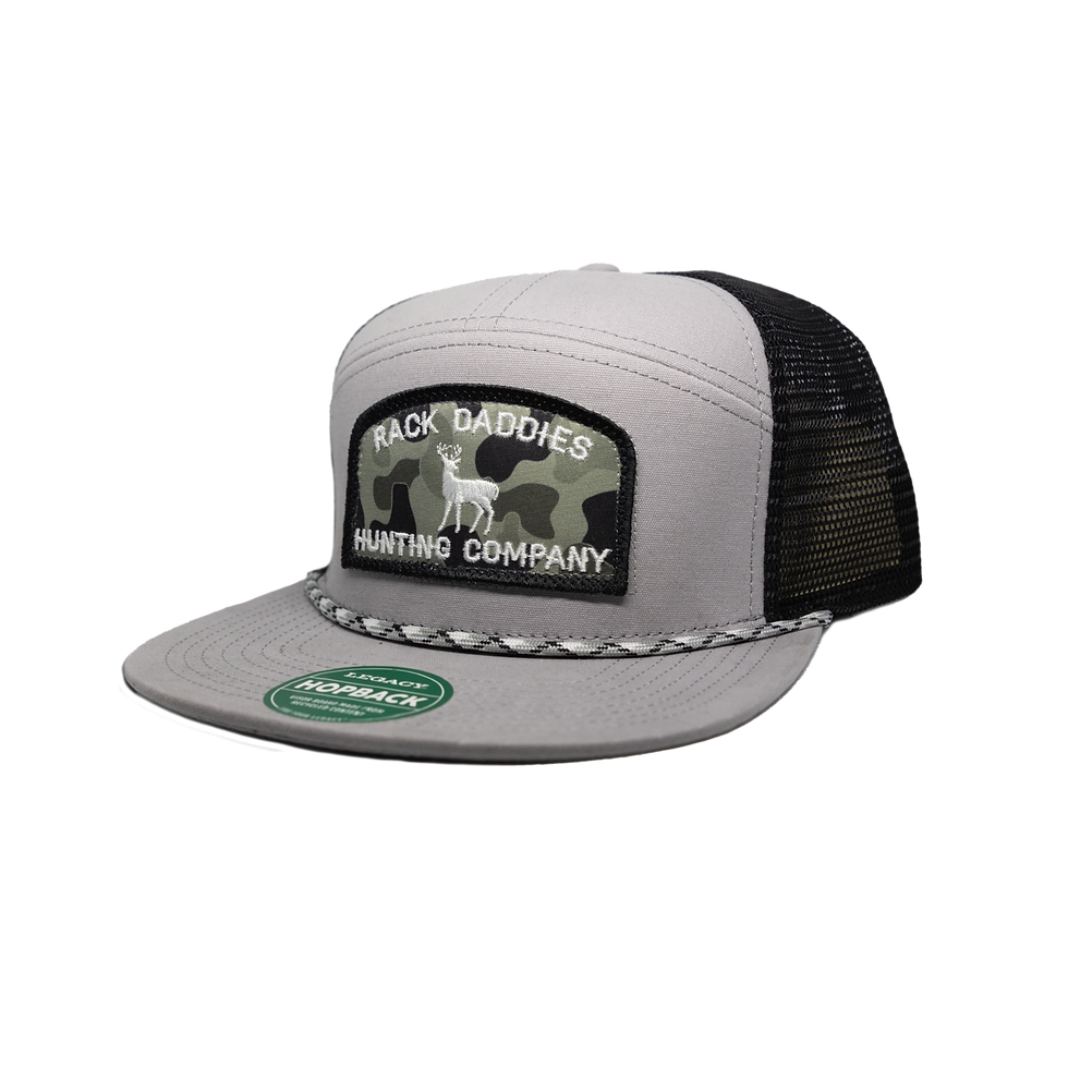 Hunting Co. - Grey & Black w/ White Camo Rope | Rack Daddies