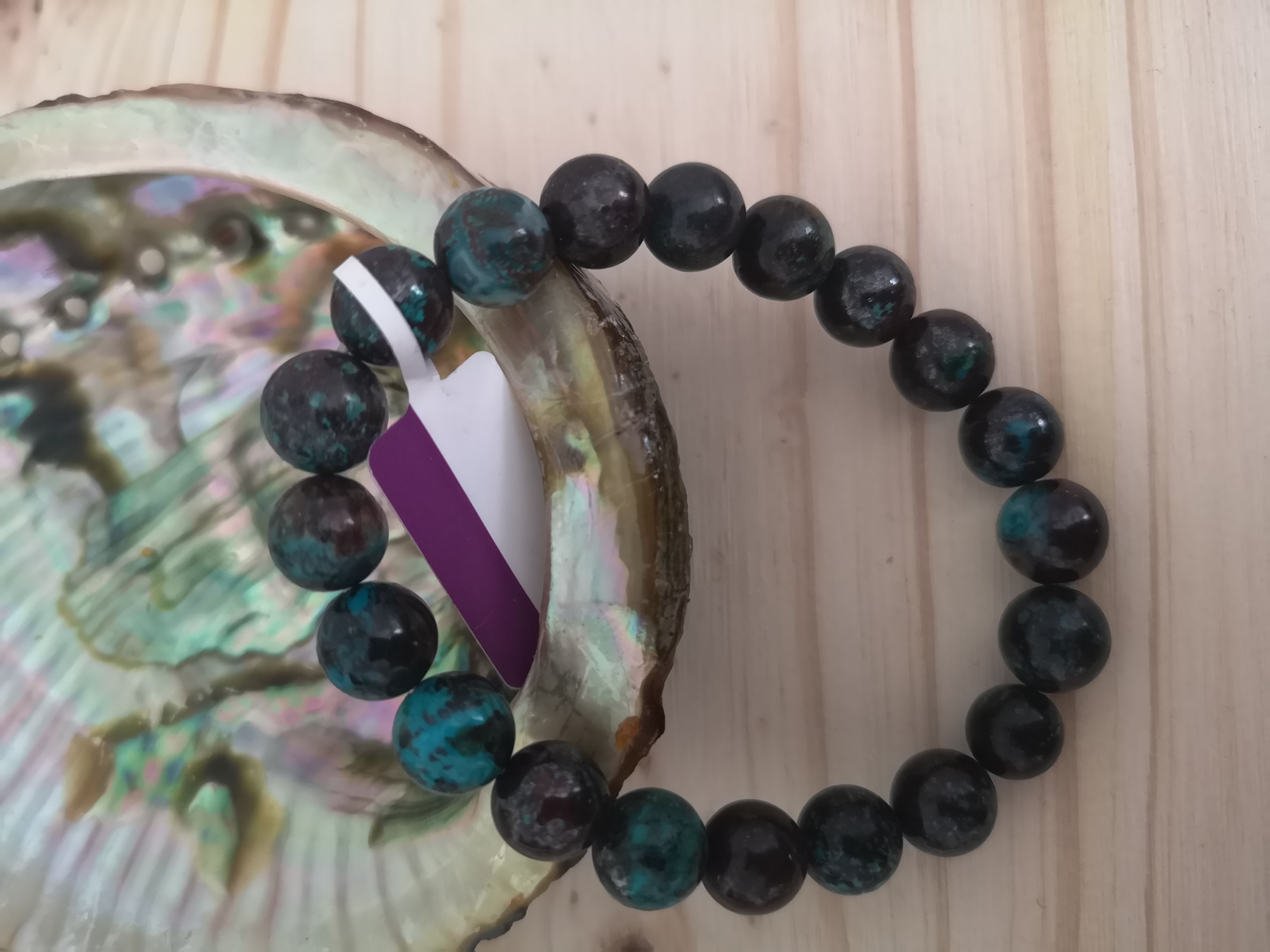 Bracelet Chrysocolle 10mm