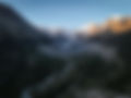 Panorama de las montañas suizas