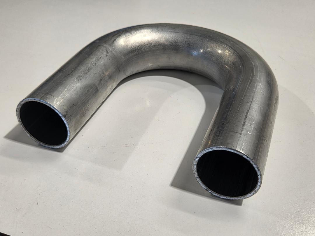 2" Aluminum U bend pipe for custom intake manifolds