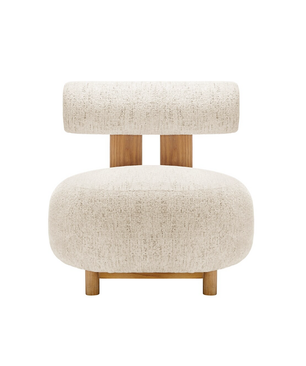 Thumbnail: Bouclé Embrace Accent Chair