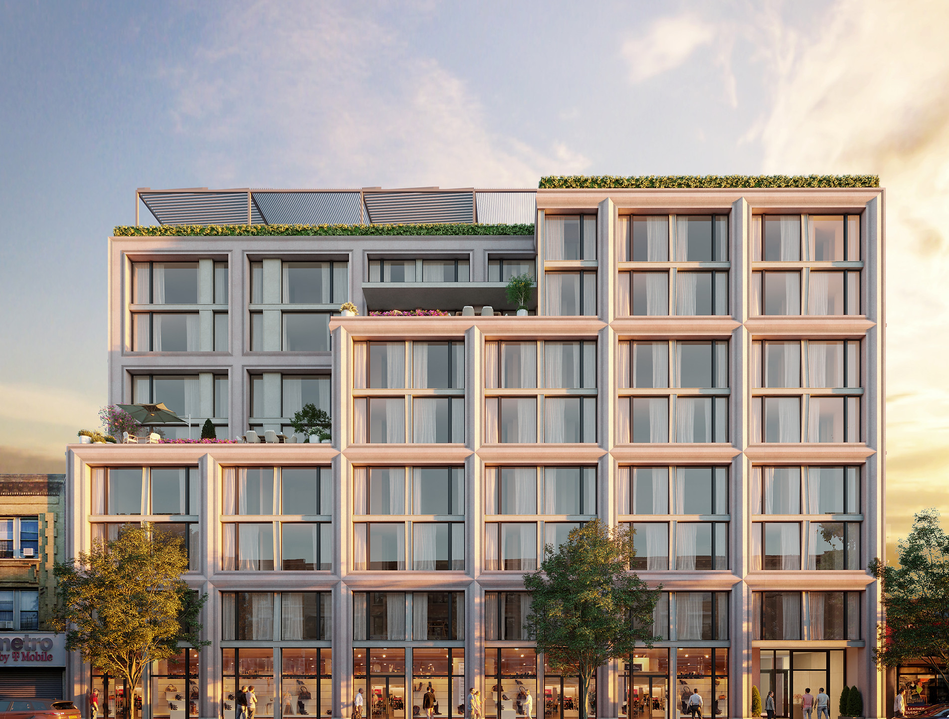 757 Flatbush Avenue, with premium retail, private balconies, and expansive outdoor spaces in vibrant neighborhood