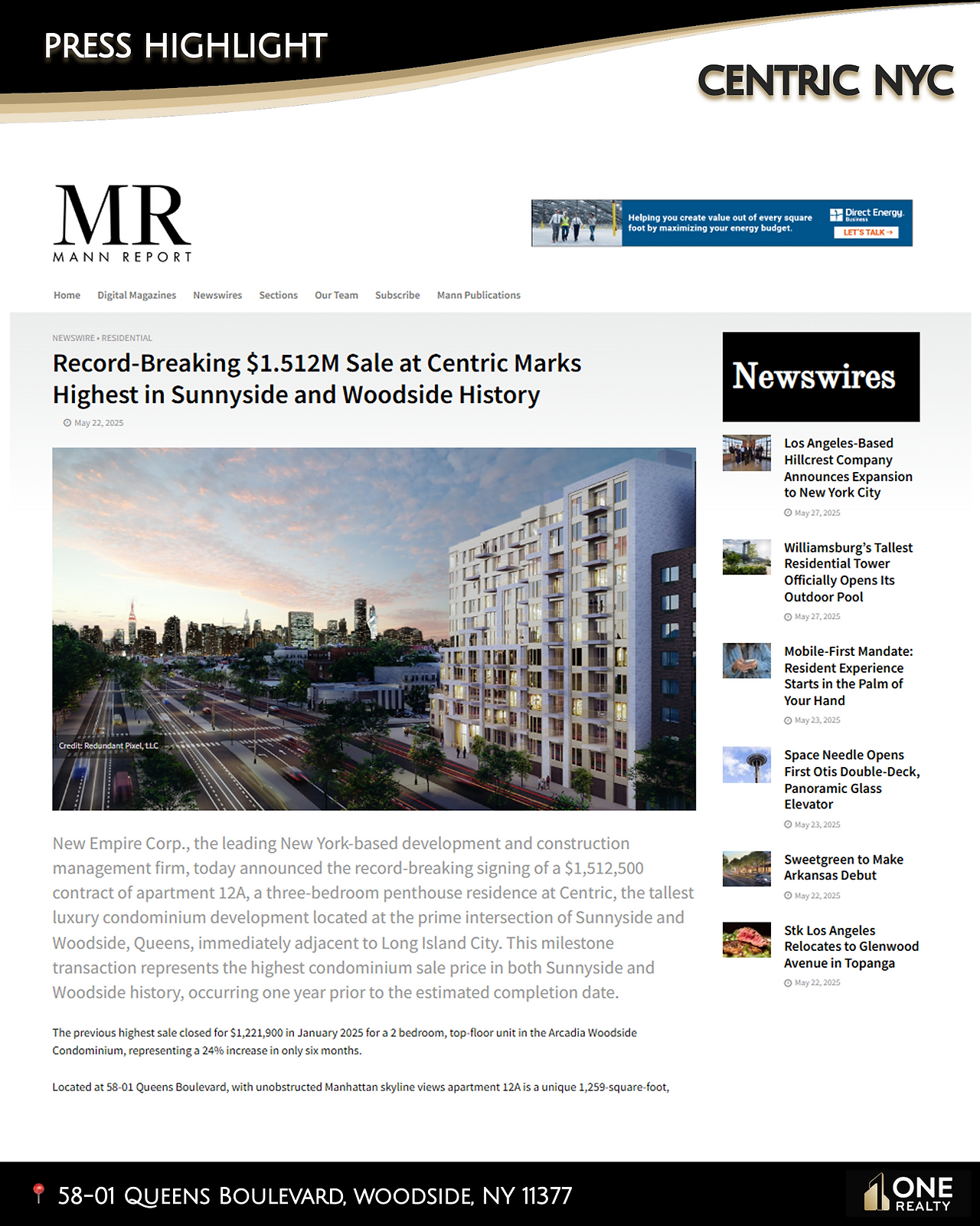Luxury woodside condo