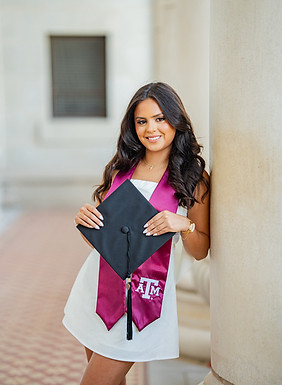 Aggie graduation photos at Texas A&M University