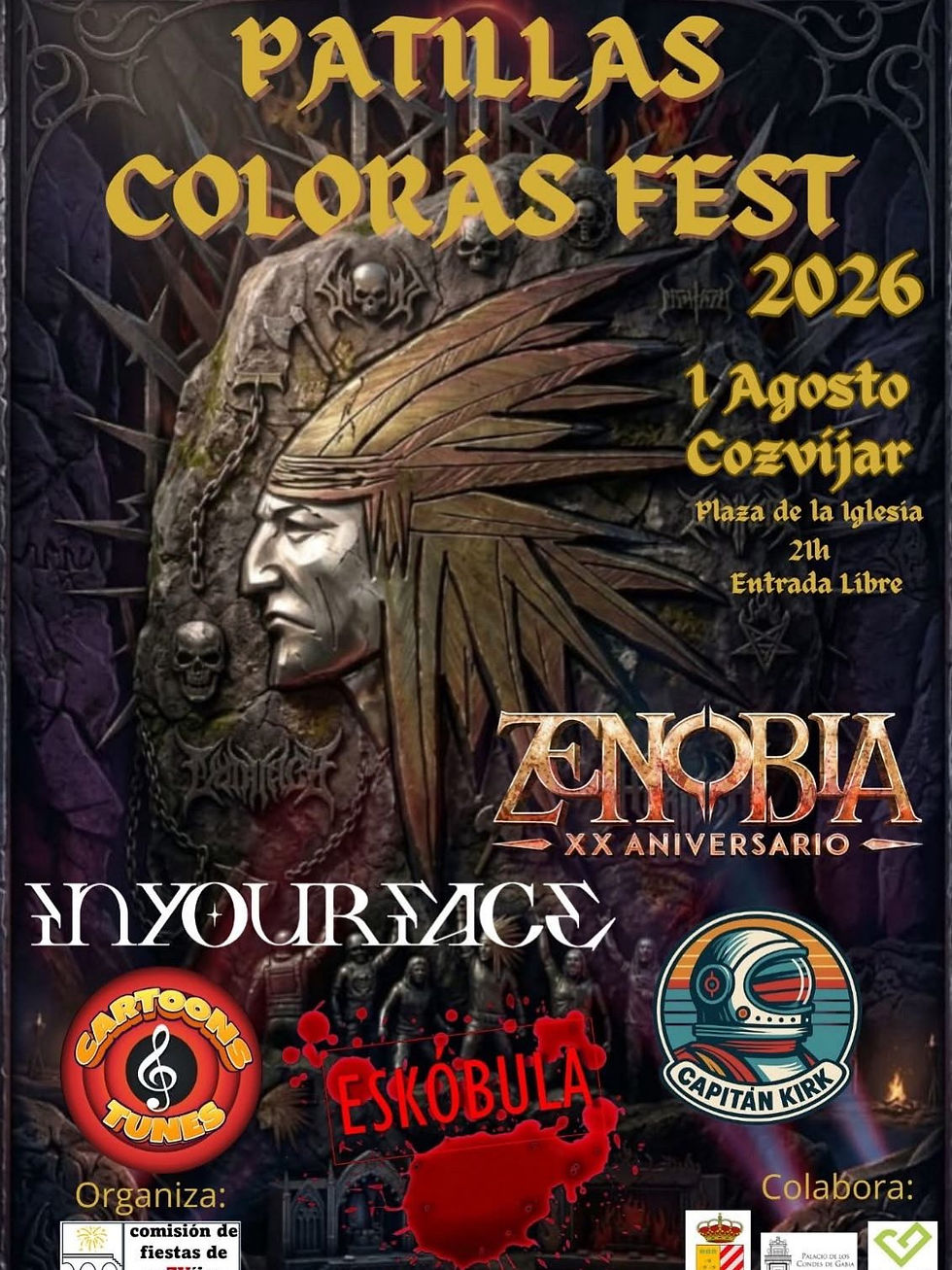 PATILLAS COLORÁS 2026