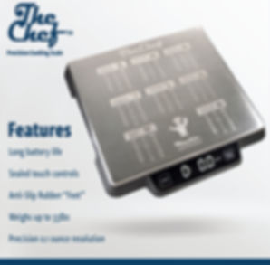Mackie Scientific (TM), The Chef V2 Food Baking Conversion Scale