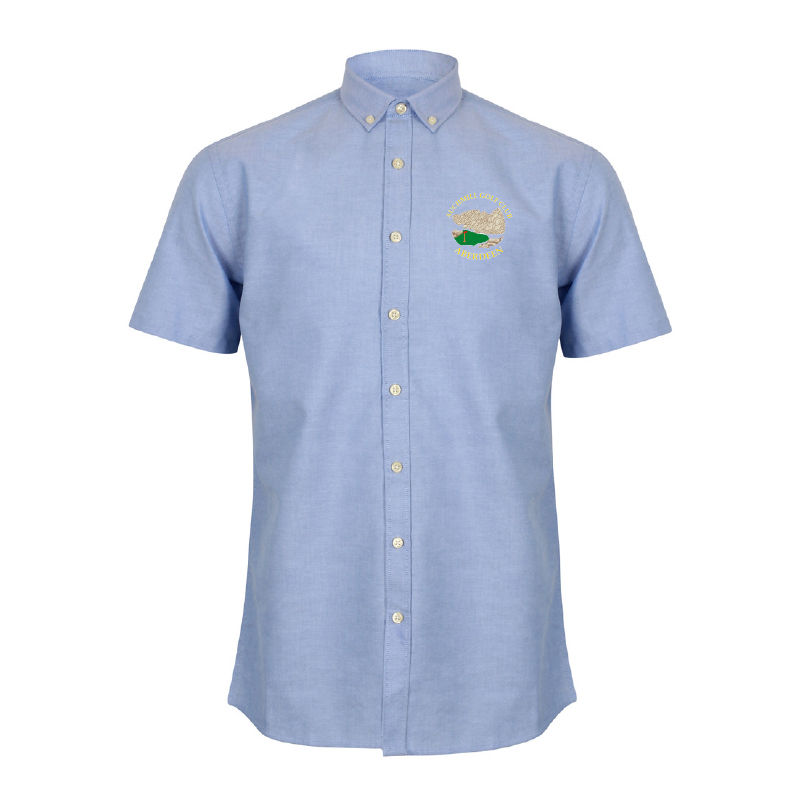 Thumbnail: AGC Short Sleeve Regular Fit Oxford Shirt