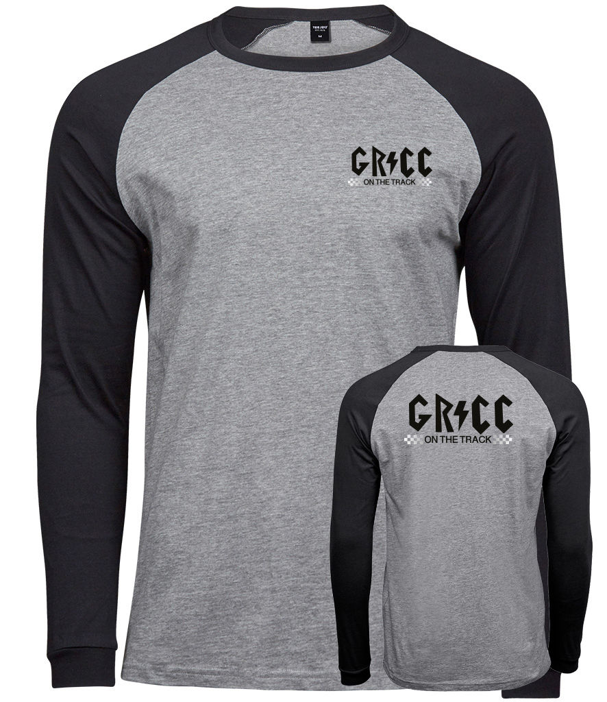 Thumbnail: GRCC - Long Sleeve Baseball T-Shirt