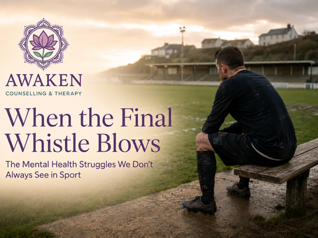 When the Final Whistle Blows: The Mental Health Struggles We Don’t Always See in Sport