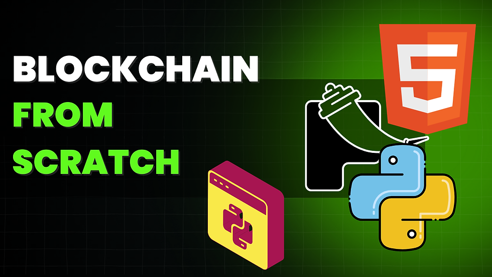 Python Blockchain from Scratch