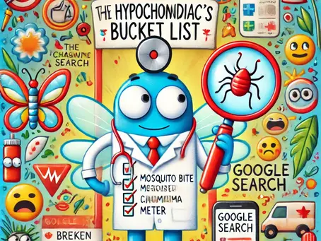 The Hypochondriac's Bucket List: A Laugh-Out-Loud Journey into Imaginary Ailments 🤪🌟