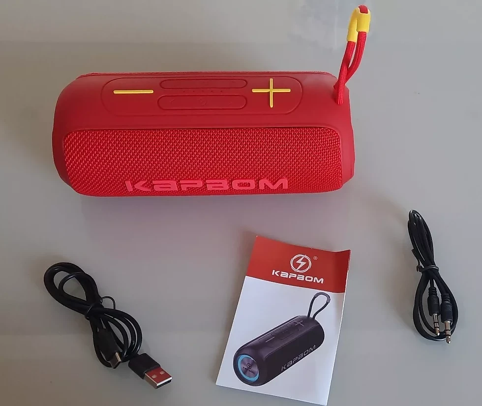 Miniatura: Caixa De Som KAPBOM KA-8702 a prova de água