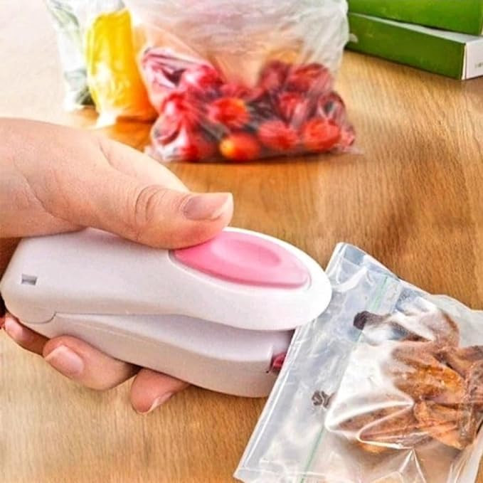 Mini Seladora De Embalagem Plástica Portátil