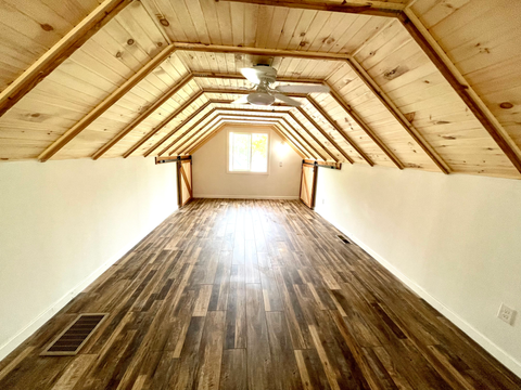 house finishing, attic finishing, drywall, vinyl plank flooring installation