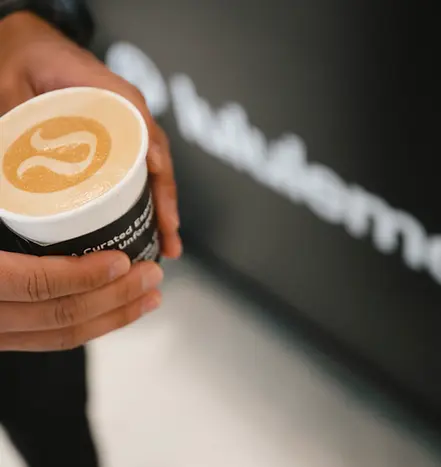 Latte art on espresso drink served by Josie's Coffee Co. coffee cart at Orlando event