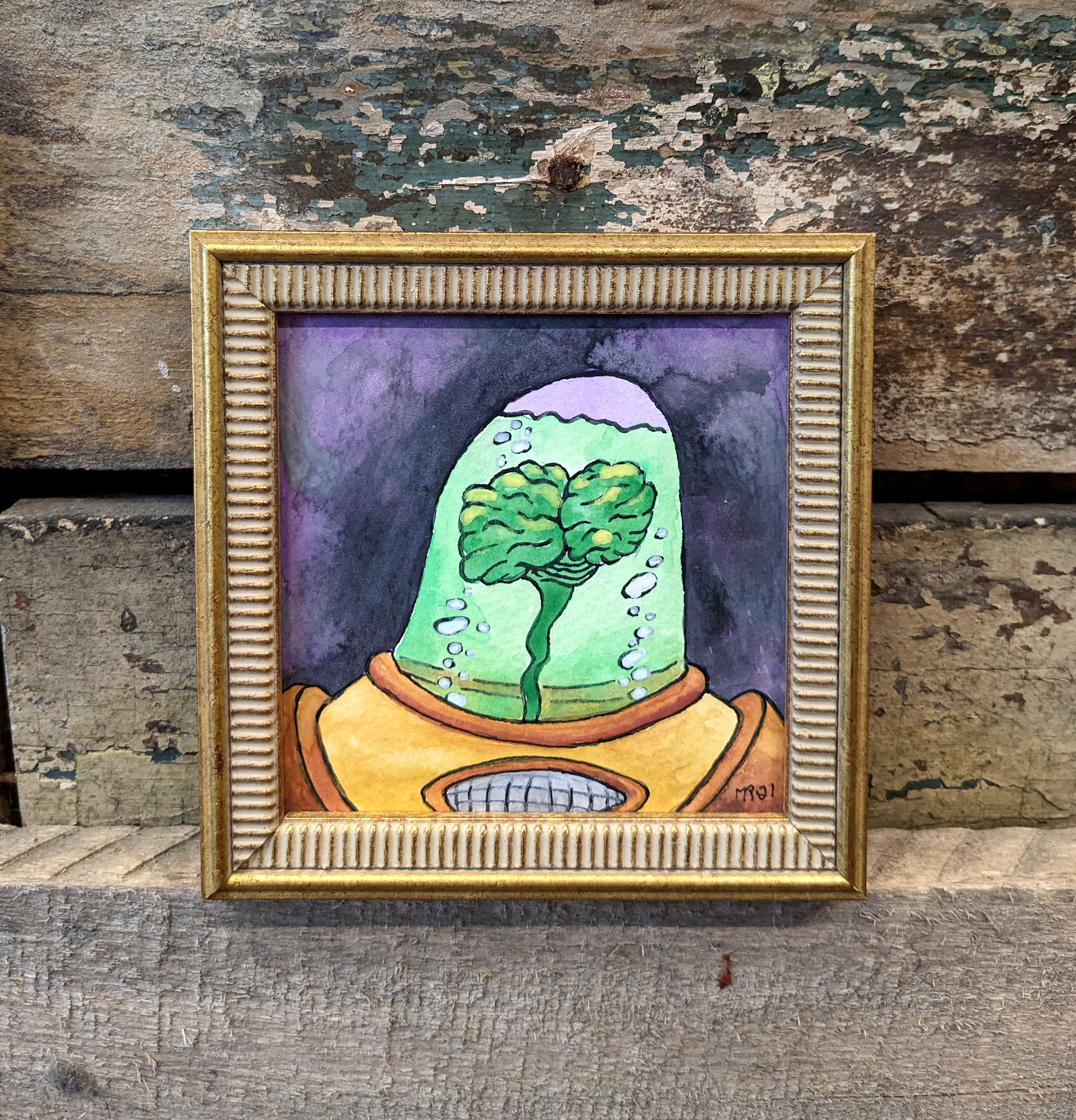 Traje mental móvil del profesor Ingenuity