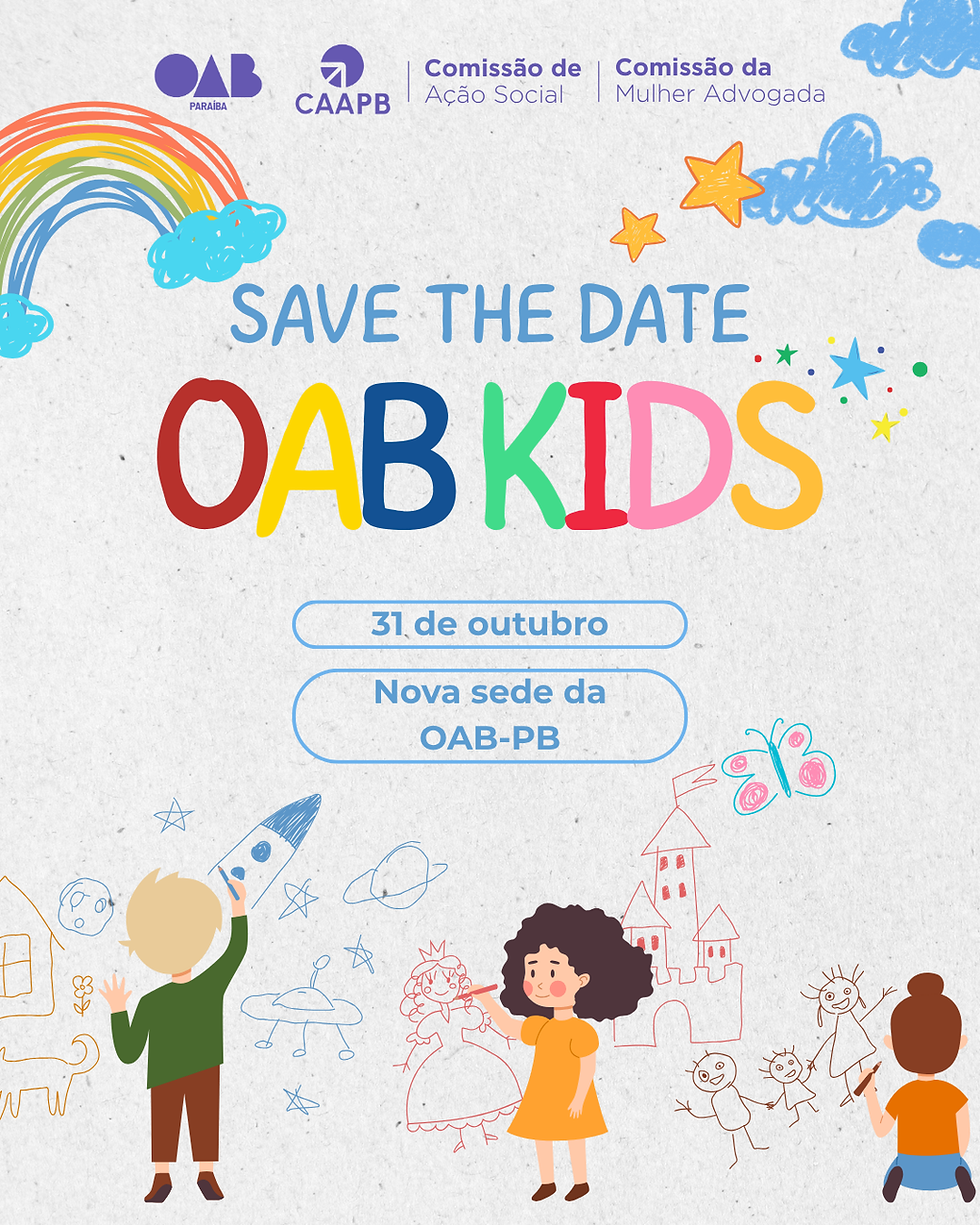 Save The Date: vem aí o OAB Kids