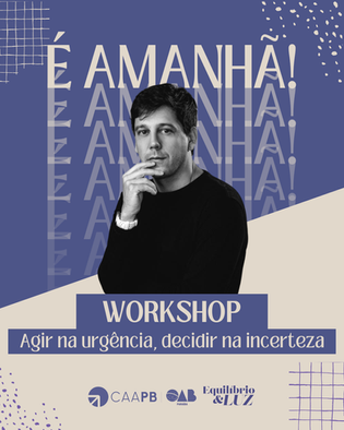 É amanhã! CAA-PB realiza a 2ª edição do Projeto Equilíbrio e Luz