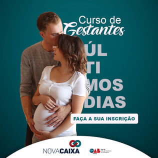 Últimos dias para inscrições do curso de gestante