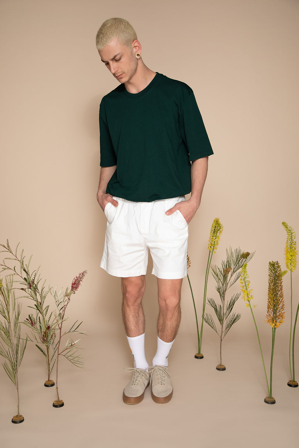 Thumbnail: Neotropics Tee in Forest Green from the front