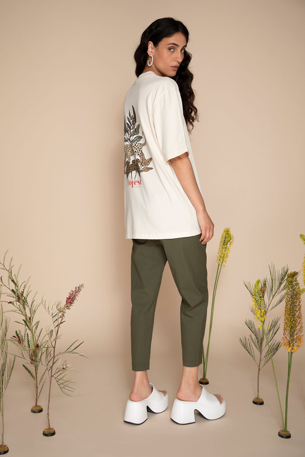 Thumbnail: Reed Pants in Forest Green from the side