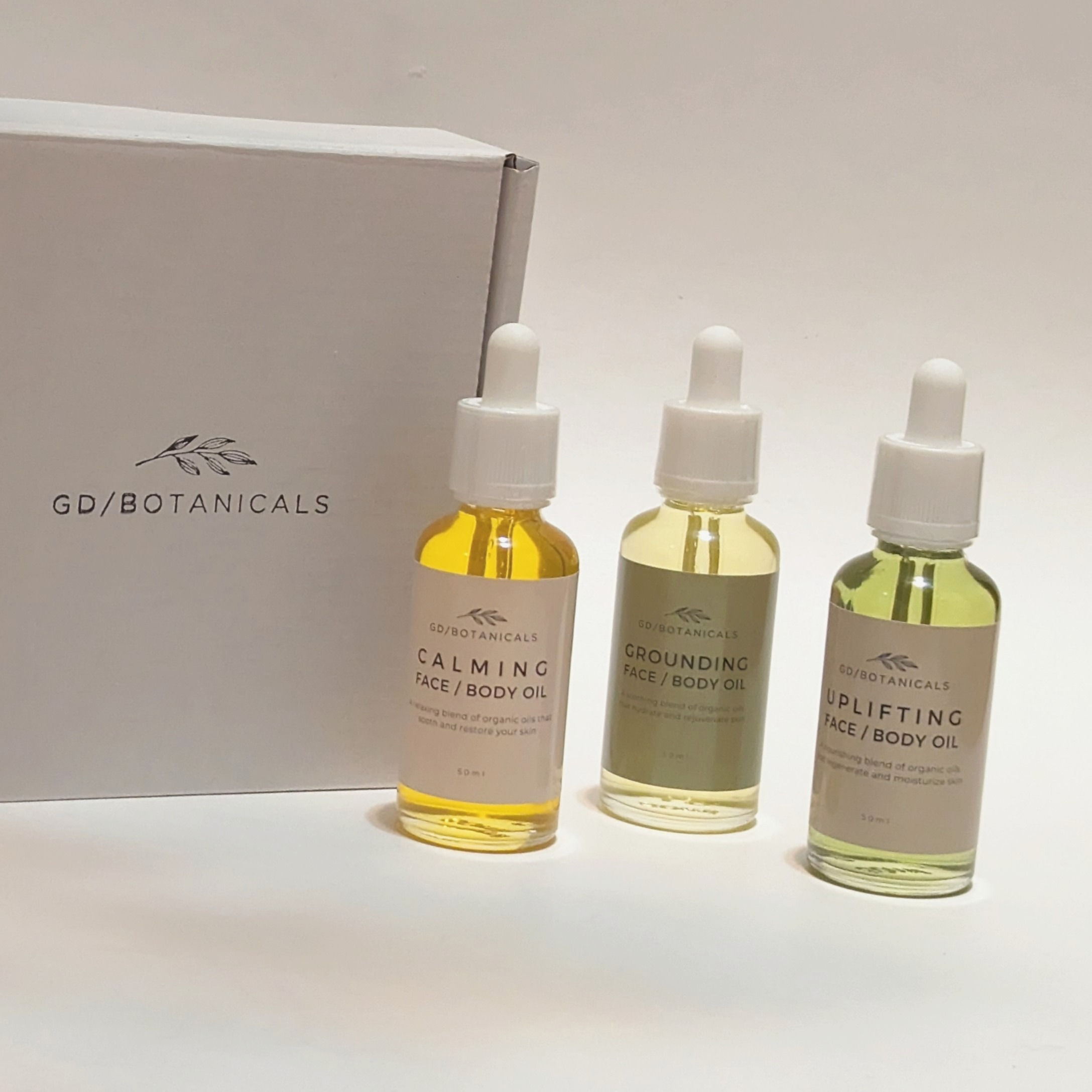 The Face / Body Oil Trio