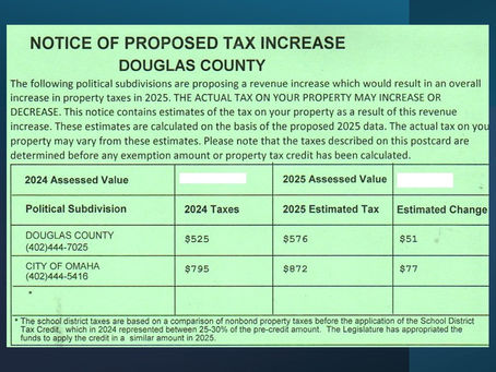Notice of Property Tax Increase Douglas County