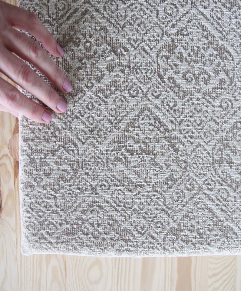 Modern Ornamental Jacquard Bench Cushion