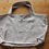 Miniature : Simple large linen bohemian bag