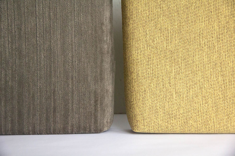 Miniature : Foggy Moss Green Velvet Chair Pads Custom Online in Europe