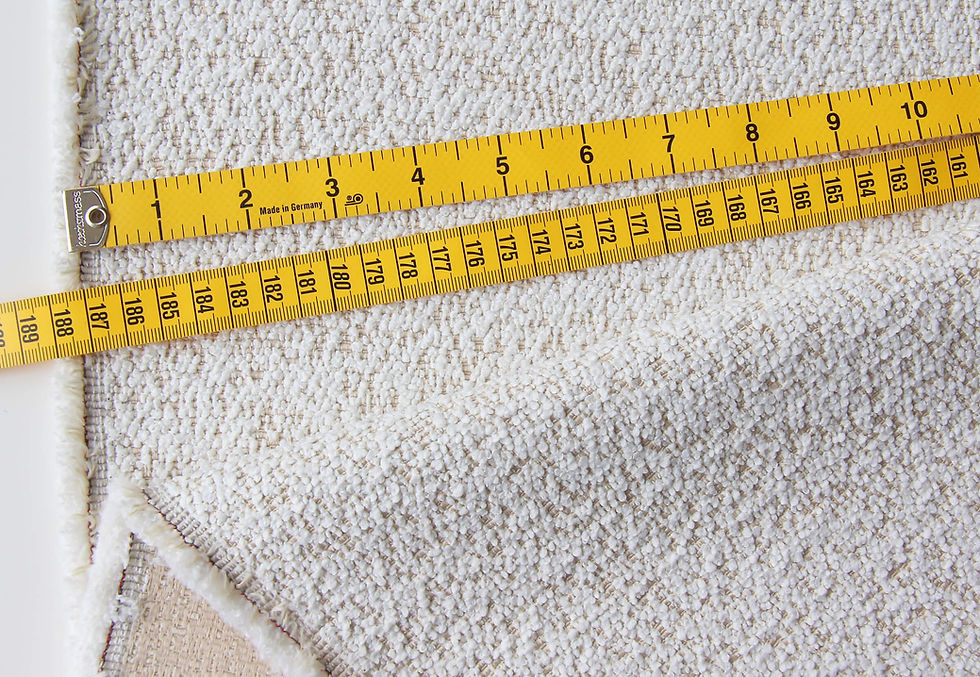 White beige cream boucle fabric for upholstery