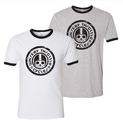 Polyester Ringer Tee Ringer T-shirt | WhiskeyThrottleCycle