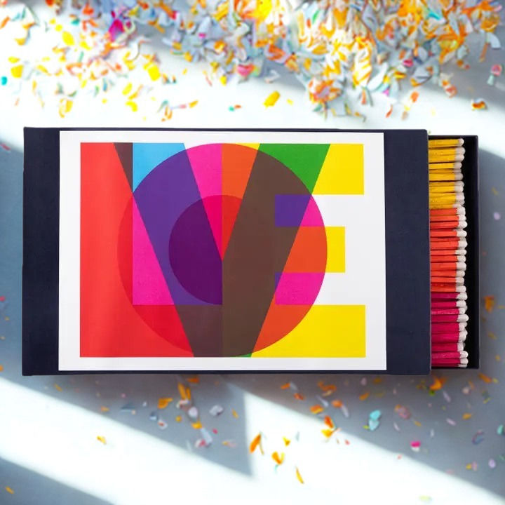 LOVE By Pressink | Giant Matchboxes